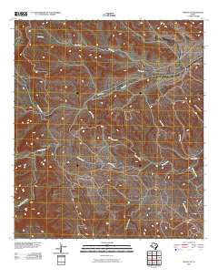 Tesnus SE 2010 topographic map thumbnail