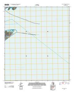 The Jetties 2010 topographic map thumbnail