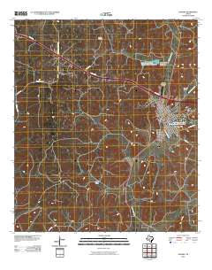 Sonora 2010 topographic map thumbnail