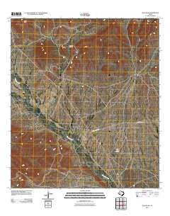 Sosa Peak 2011 topographic map thumbnail