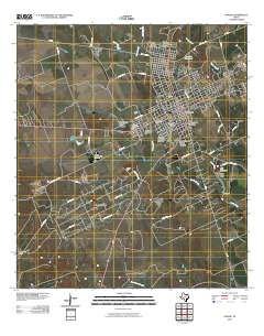 Uvalde 2010 topographic map thumbnail