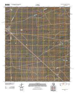 Valentine East 2010 topographic map thumbnail