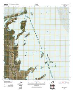 Three Islands 2010 topographic map thumbnail