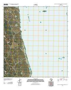 South of Potrero Lopeno NW 2010 topographic map thumbnail