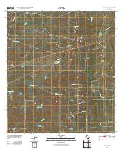 Tios Creek 2010 topographic map thumbnail