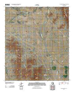 Van Horn Wells 2010 topographic map thumbnail