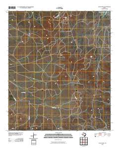 Susan Peak 2010 topographic map thumbnail