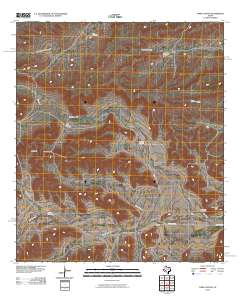 Toms Canyon 2010 topographic map thumbnail