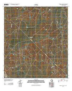 Tordillo Creek 2010 topographic map thumbnail