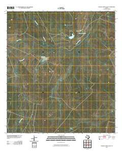 Venado Creek East 2010 topographic map thumbnail