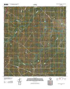 Venado Creek West 2010 topographic map thumbnail