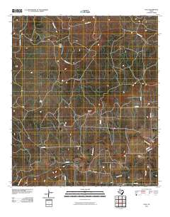 Voca 2010 topographic map thumbnail