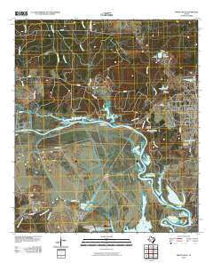 Trinity West 2010 topographic map thumbnail