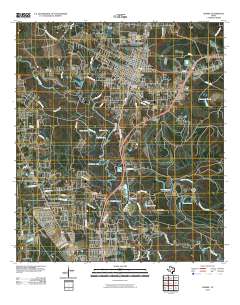 Silsbee 2010 topographic map thumbnail
