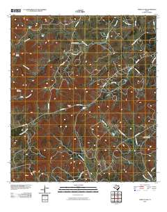 Tarpley Pass 2010 topographic map thumbnail