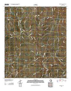 Sisterdale 2010 topographic map thumbnail
