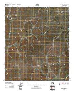 Turney Draw NE 2010 topographic map thumbnail
