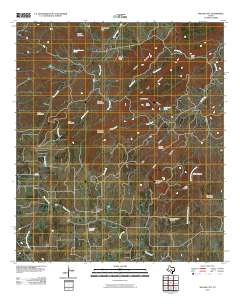 Willow City 2010 topographic map thumbnail