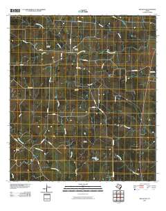 Weesatche 2010 topographic map thumbnail