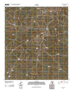Y O Ranch 2010 topographic map thumbnail