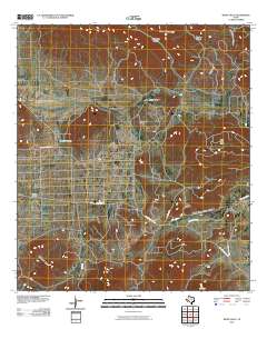 White Hills 2010 topographic map thumbnail