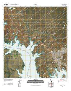 Zapata 2010 topographic map thumbnail