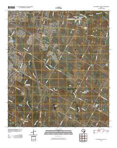 Pflugerville East 2010 topographic map thumbnail