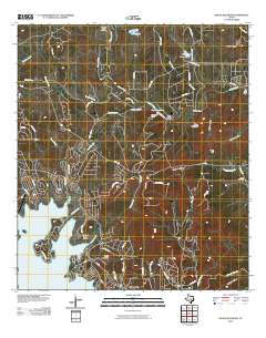Devils Backbone 2010 topographic map thumbnail