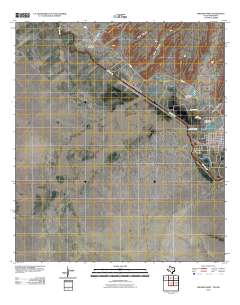 Presidio West 2010 topographic map thumbnail
