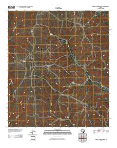 Prince Albert Draw 2010 topographic map thumbnail
