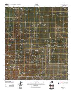 Sonora NE 2010 topographic map thumbnail