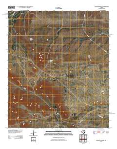 Leoncita Ranch 2010 topographic map thumbnail