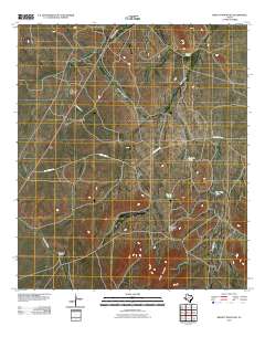 Bissett Mountain 2010 topographic map thumbnail