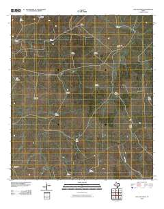 Live Oak Ranch 2010 topographic map thumbnail