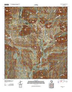 Terlingua 2010 topographic map thumbnail