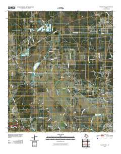Mauriceville 2010 topographic map thumbnail