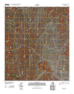 Cieneguita 2010 topographic map thumbnail