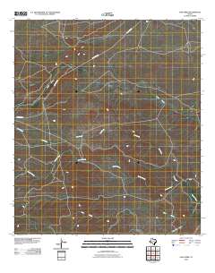 Oak Creek 2010 topographic map thumbnail