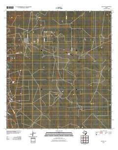 Oilton 2010 topographic map thumbnail