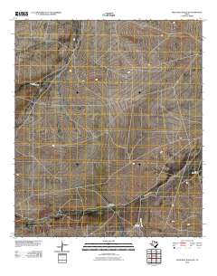 Deep Well Ranch SE 2010 topographic map thumbnail