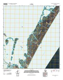 Crane Islands NW 2010 topographic map thumbnail