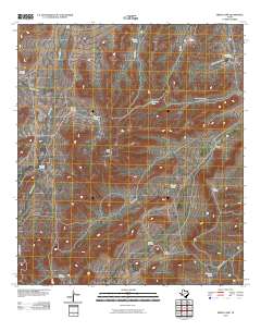 Ebers Camp 2010 topographic map thumbnail