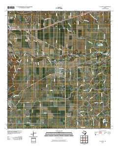 La Coste 2010 topographic map thumbnail