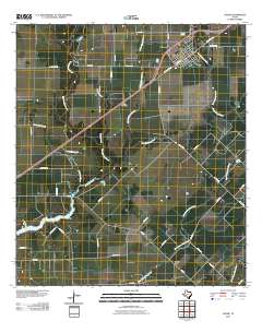 Louise 2010 topographic map thumbnail