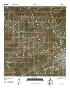 Beeville West 2010 topographic map thumbnail