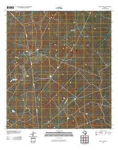 Pinto Creek 2010 topographic map thumbnail