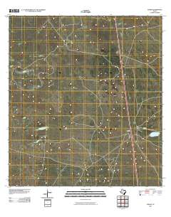 Norias 2010 topographic map thumbnail