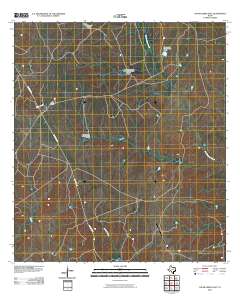 Tovar Creek East 2010 topographic map thumbnail