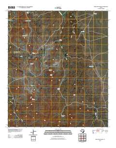 Bare Mountain 2010 topographic map thumbnail