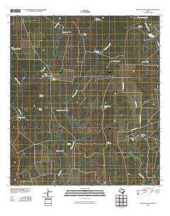 Beef Hollow Creek 2010 topographic map thumbnail
